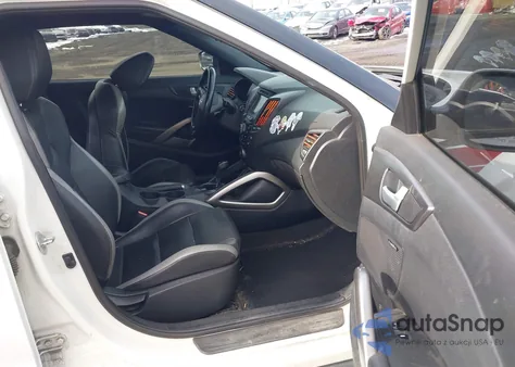 2016 Hyundai Veloster Turbo from USA, damaged, VIN KMHTC6AE4GU268503